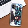 Чехол для телефона Kimetsu No Yaiba Demon Slayer для Apple iPhone 11 12 13 14 Pro 7 XR X XS Max 6 6S 8 Plus + Mini 5 SE с принтом, мягкий чехол