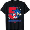 Футболка с логотипом Sonic The Hedgehog 'Эпичный Соник' на 5-й день рождения