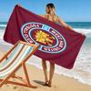 Пляжное полотенце с принтом West Ham United, большое, мягкое, быстросохнущее, для пляжа, кемпинга, плавания