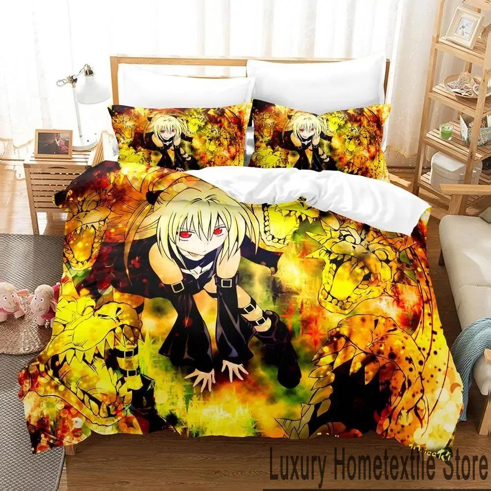 3D Печать Love Ru Darkness Комплект постельного белья Мальчики Девочки Размер Twin Queen King Покрывало Наволочка Постель мальчики Взрослый Инструмент