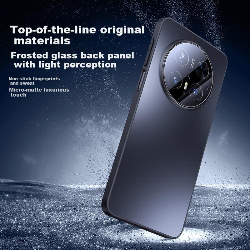 Full Lens Protection | No Film DesignCase for Huawei Mate70 Pro, for Mate70 Pro+, Matte Liquid Silicone Airbag Shockproof Ultra-Thin Premium Versio