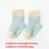 Printed Newborn Stockings Solid Color Socks New Mid Length Socks