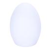 Cute Egg Shape LED Lamp, Waterproof And Shatter Resistant USB Rechargeable 16-color Atmosphere Night Light