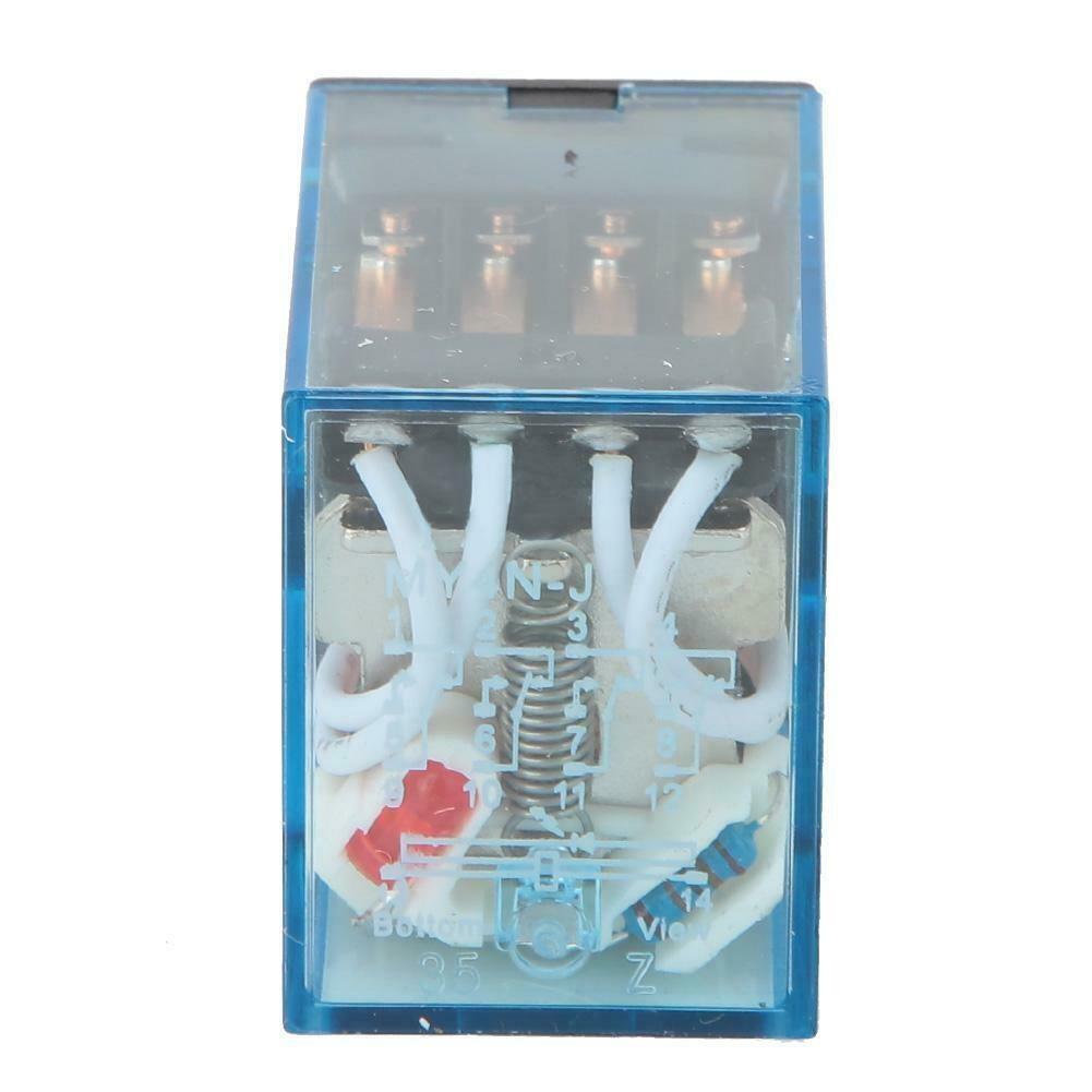 Реле MY4N-J MY4N MY4 220V 14 контактов 220VAC КАТУШКА 1шт 4НО + 4НЗ 5А