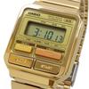 Casio Часы CASIO Digital Watch Vintage Series A120WEG-9A Unisex Metal Band Gold Overseas Model
