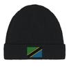 Bonnet Drapeau Tanzanie En Noir