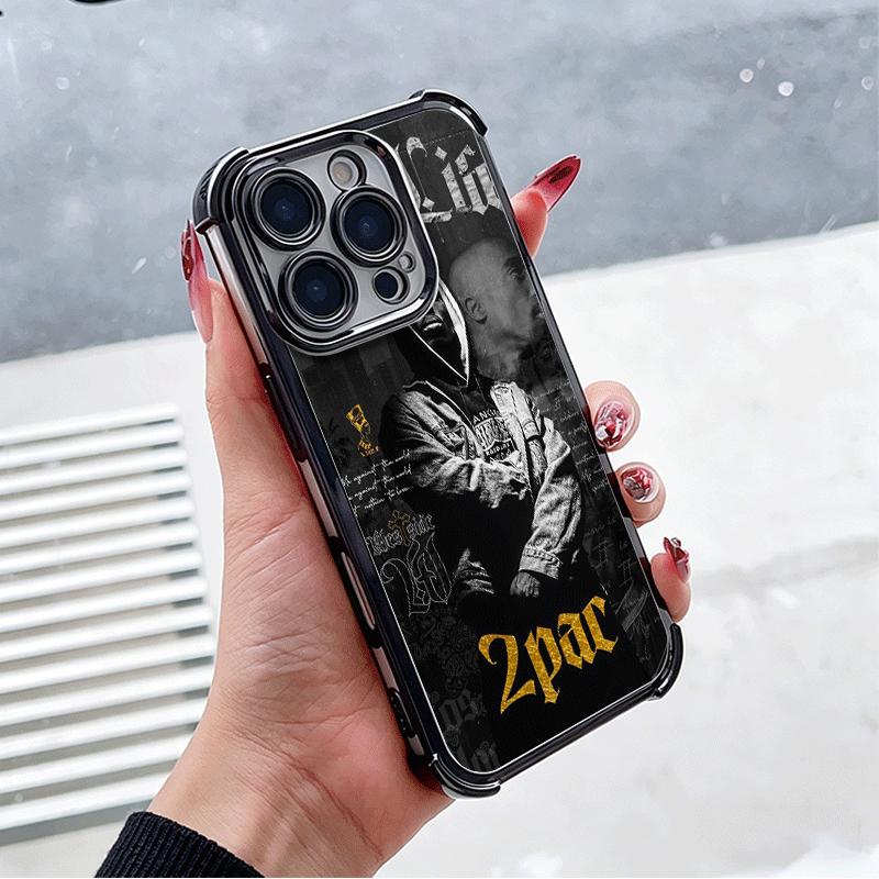 Рэпер 2pac Певец Тупак Мягкий чехол для телефона для Xiaomi Poco X7 X8 Pro Max X6 X5 X3 F8 Ultra F7 M8 M7 M5S Redmi 15C 15A 15 14C 13C 1