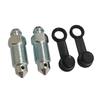 2/10Pcs Motorcycle Brake Caliper Oil Drain Deflation Screws M8 M10 With Rubber Cap For Caliper Air Bleed Nipple Bolts