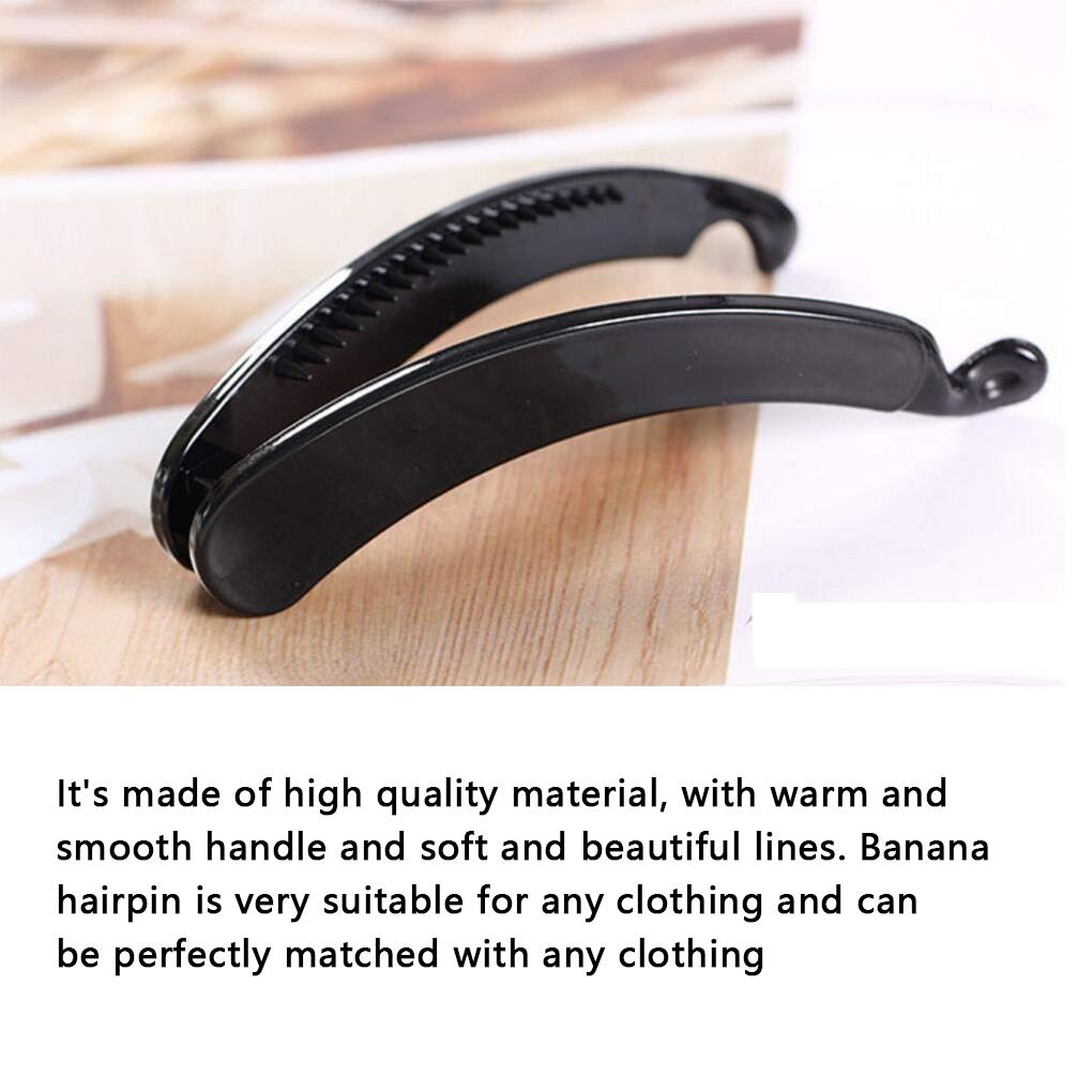 Зажим для волос пластиковый черный заколка для волос DIY ручной работы заколка для волос женщина девушка вечеринка заколка для волос аксессуары
