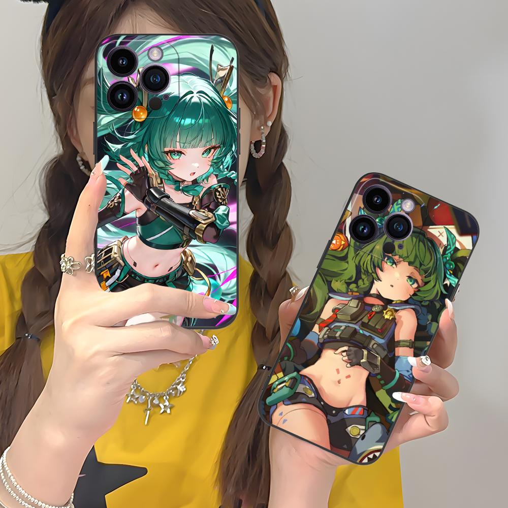 Чехол для телефона Zenless Zone Zero QingYi для iPhone 17 16 15 14 13 12 11 X XR XS 8 7 Air Pro Max Plus Mini Цветной Чехол Красивый