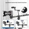 YT03 Вертикальный L-образный кронштейн из углеродного волокна для DSLR с шаровой головкой, штативом, волшебным кронштейном и удлинительной штангой для съемки сверху