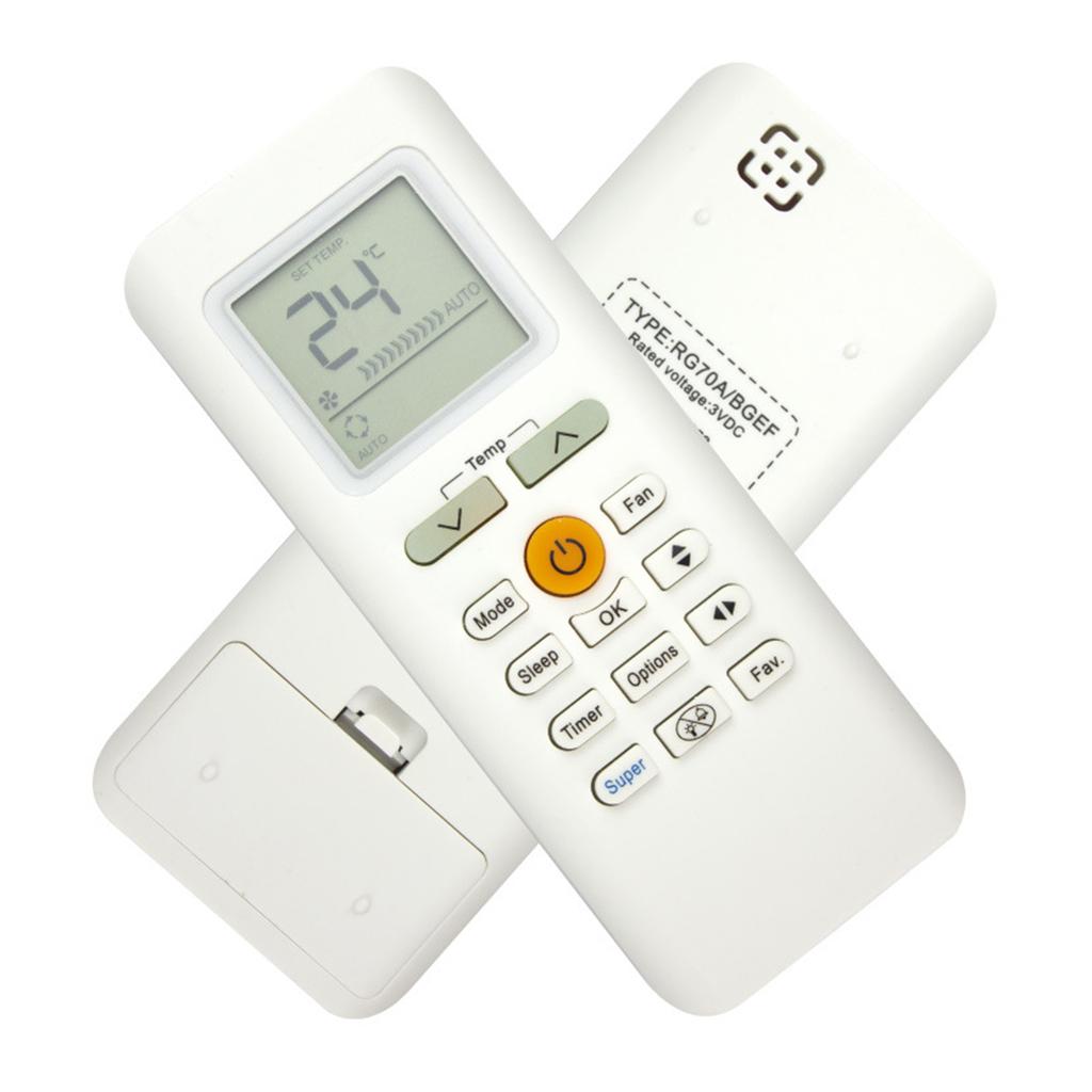 Universal Air Conditioner Remote Control Lightweight Remote Control Universal with Multiple Modes Used for RG70A BGEF