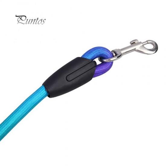 Радужный цветной плетеный пояс для питомцев, поводки для дрессировки