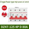 Delixi DZ47S Circuit Breaker: Air Switch for Single/Three-Phase, 1P/2P/3P/4P.