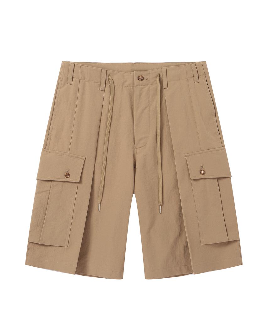 SOLEW Ripstop Bermuda Cargo Pants_Khaki