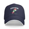Взрослая Кепка с Флагом Ливана Ливан Модная Бейсболка Кепка Snapback Кепка Шляпа от Солнца Регулируемая Кепка от Солнца Летняя