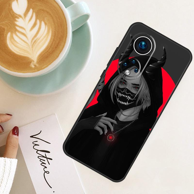 Дьявол Плохой Парень Аниме Для Honor Magic 8 Pro 7 6 5 Lite Чехол Для Honor 400 200 50 70 90 X8c X9a X9b X9c X9d Win RT