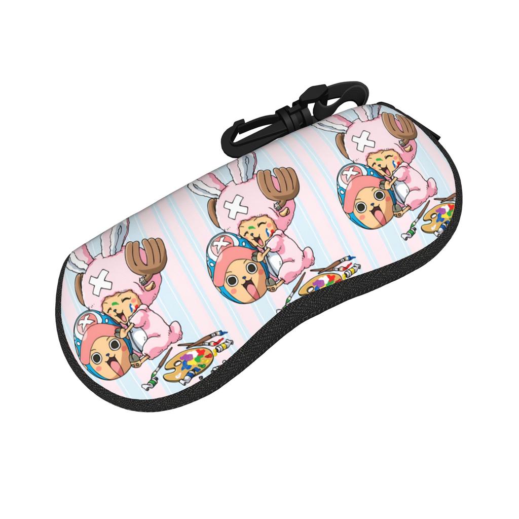 Custom Chopper Japan Manga Sunglasses Soft Case Neoprene Zipper Manga Shell Eyeglass Case Protective Box For Glasses