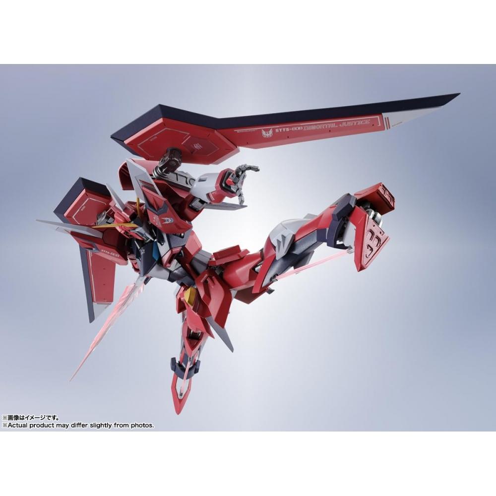 МЕТАЛЛИЧЕСКИЙ РОБОТ Spirits SIDE MS Mobile Suit Gundam SEED FREEDOM Immortal Justice Gundam примерно 140 мм ABS и ПВХ и литая окрашенная подвижная фигурка