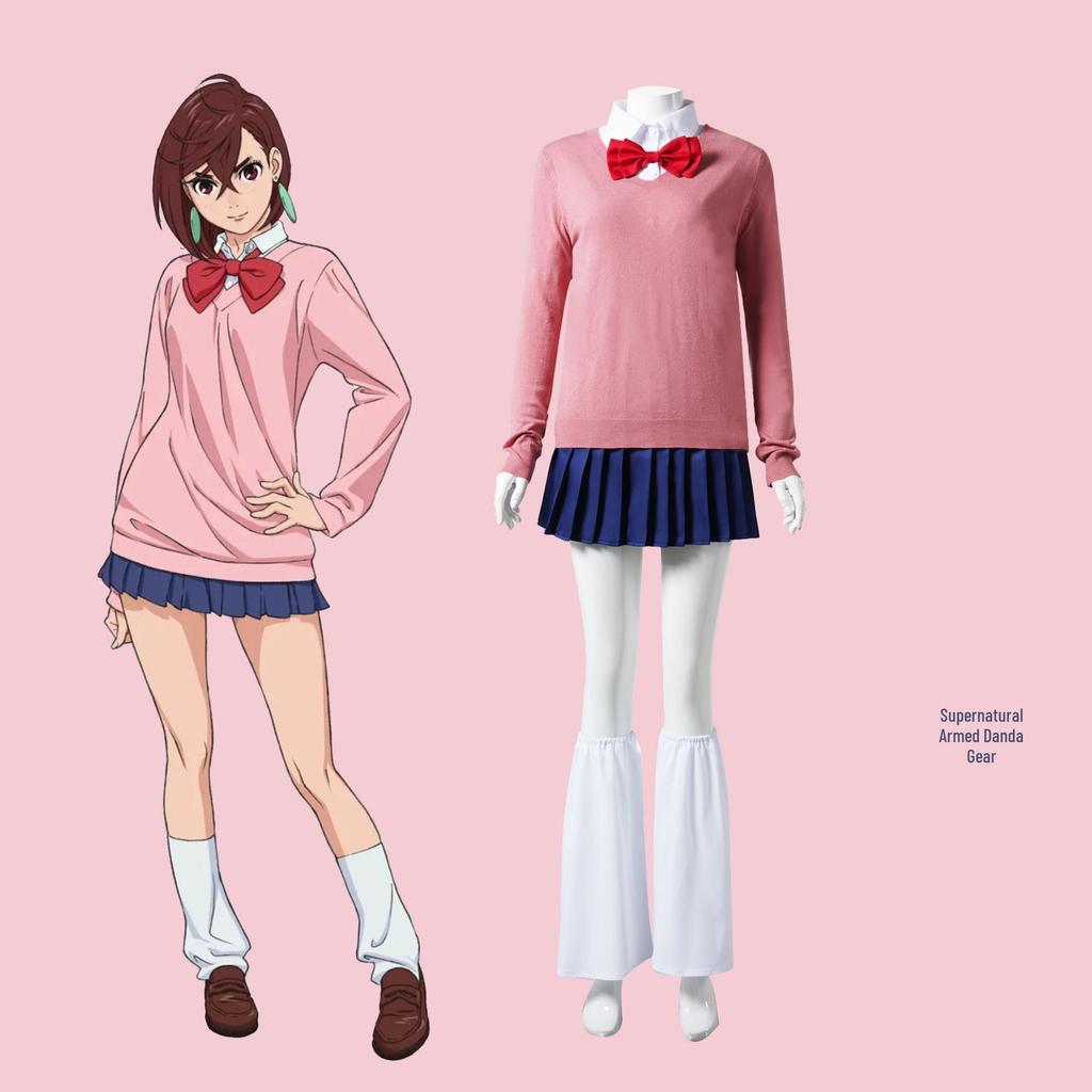 Сверхъестественный Дандадан Аясэ Момо Школьная форма JK Кэн Такакура Окарун Костюм для косплея