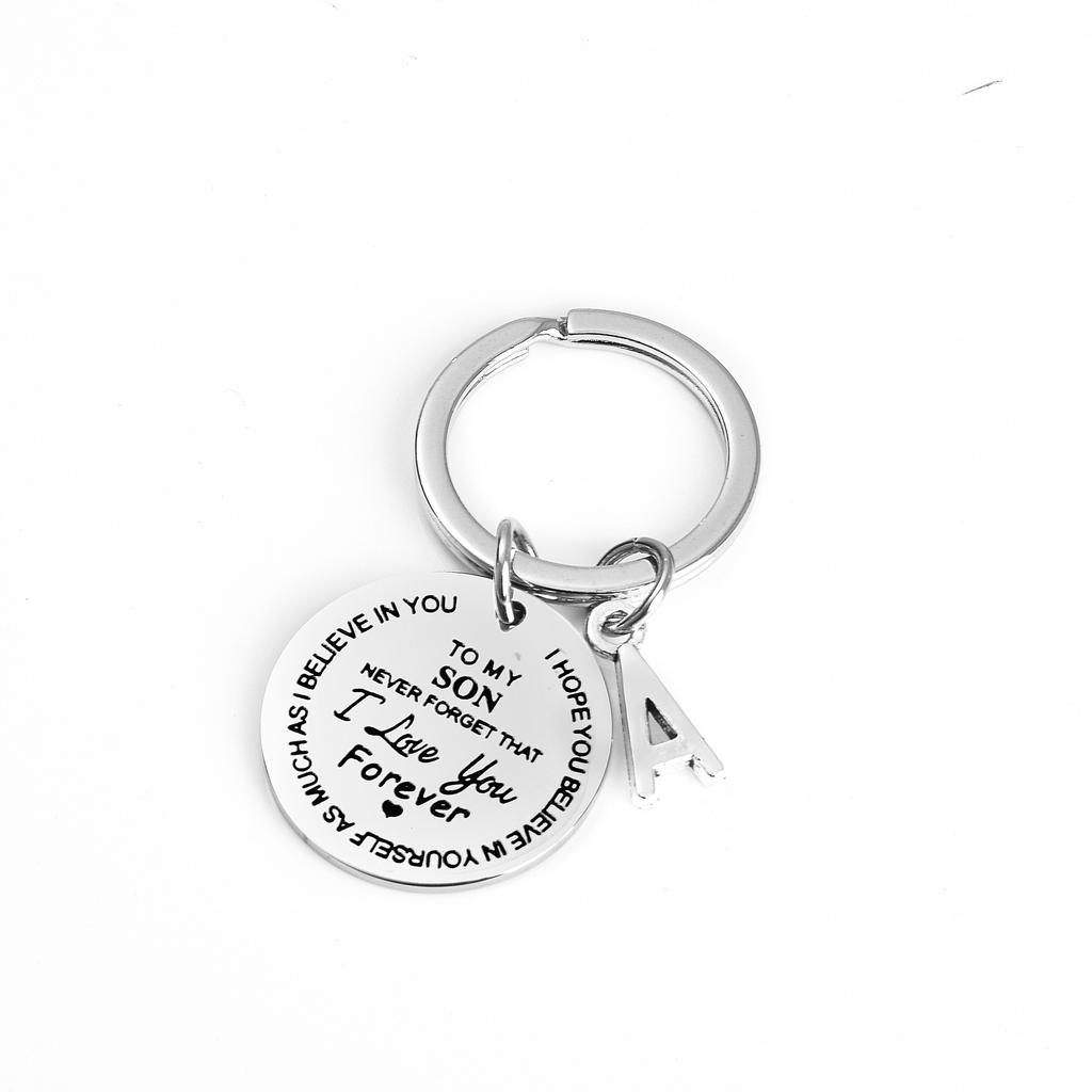 To My Son Daughter I Love You Inspirational Gift Keychain for Kids Best Gift Idea for Son Daughter Stocking Stuff Gifts