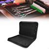 Hair Cutting Shears Case Organizer Scissors Bag PU Leather Portable Pouch Barber