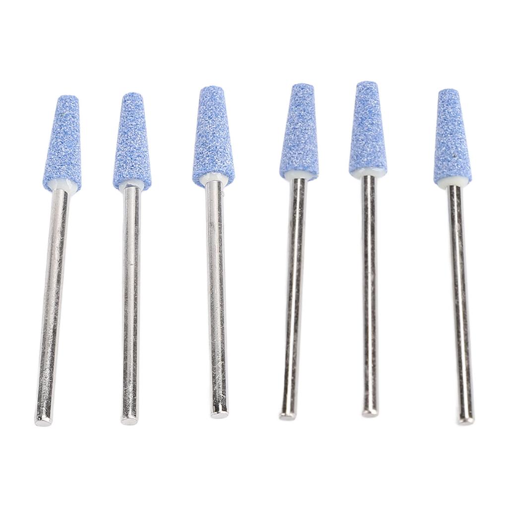 100pcs Nail Drill Bits Quartz Nail Polishing Heads Professional Portable Nail File Bits for Individu