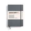 Leuchtturm A5 Grid Anthracite Notebook 344783 Officially Imported