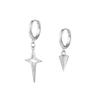 Korean Asymmetrical Star Niche Luxury Earrings for Women