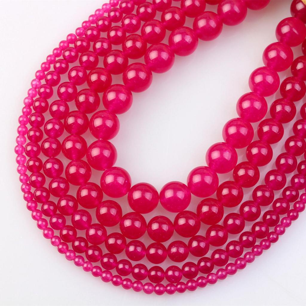 Красочные бусины из халцедона и нефрита для изготовления украшений и браслетов своими руками