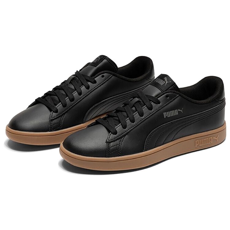 Puma Smash V2 Low Унисекс Черный Коричневый 365215-12