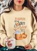 Autumn/Winter Women's Letter Print Hoodie - Comfortable & Stylish