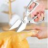 Stainless Steel Poultry Shears Ultra Sharp Chicken Bone Scissors Boning Scissors  For Camping