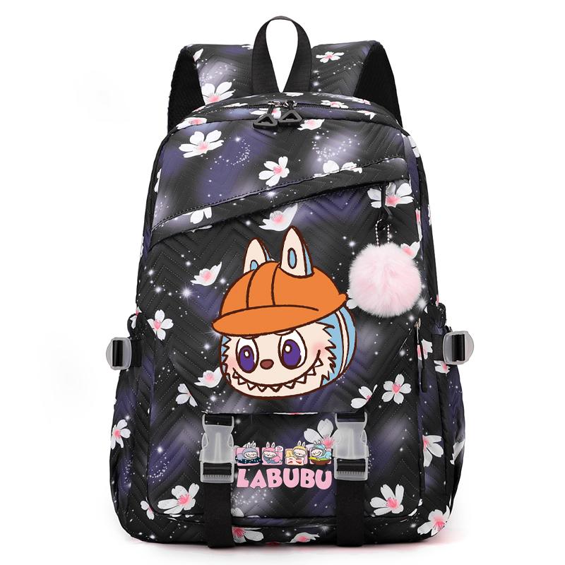 Cartoon Printed Backpack Student Kid Boy Girl Bookbag Teenger Large Capacity Waterproof Schoolbag Travel Bag Gift Mochila