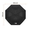 BAAY1 Car Sticker For BMW Car Styling Car Logo Business Umbrella Windproof Automatic Threefolding Umbrella Auto Guard Accessories For