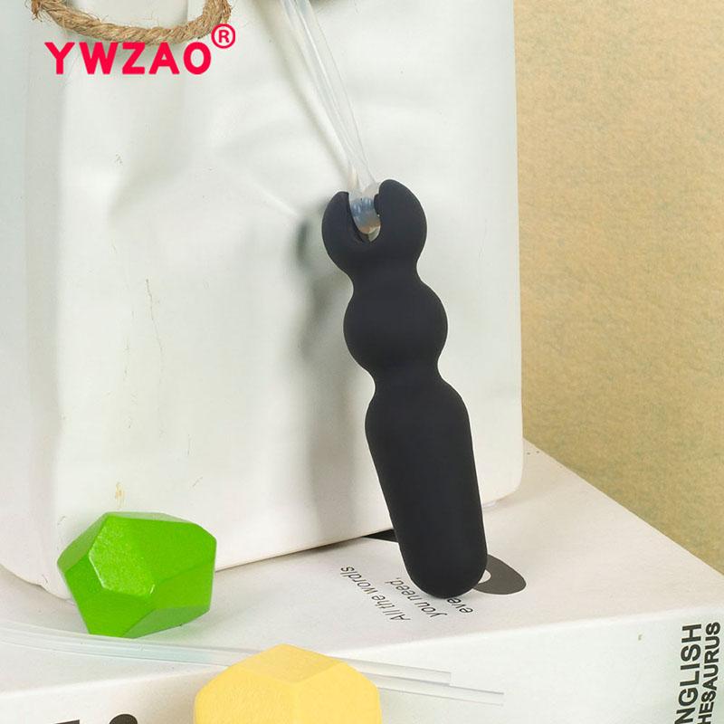 YWZAO Анальная пробка силиконовая дизайн in vivo для использования при выходе в свет G47-1