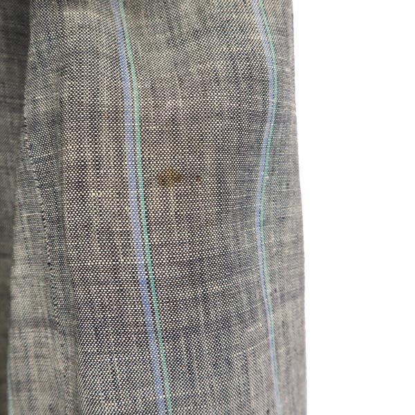 Lanvin Льняной приталенный пиджак R48-45 Серый Мужской Б/у