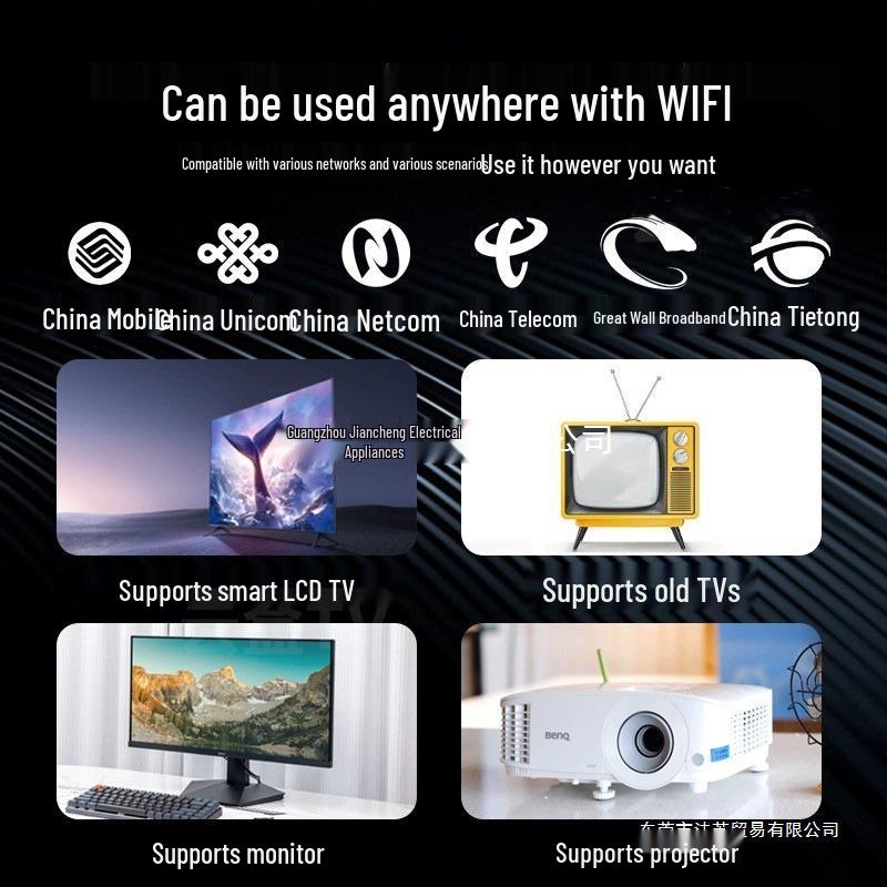 4K Домашняя HD WIFI Сетевая ТВ-приставка - Бесплатная приставка China Mobile