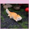 Resin Micro Landscape Squirrel Animal Decor For Terrarium Aquarium And Gift