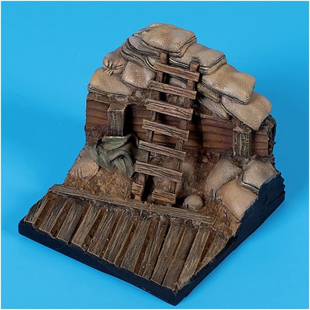 Black Dog World War I Trench Diorama Base Plastic Model Parts HAUD35122 1/35 No.4