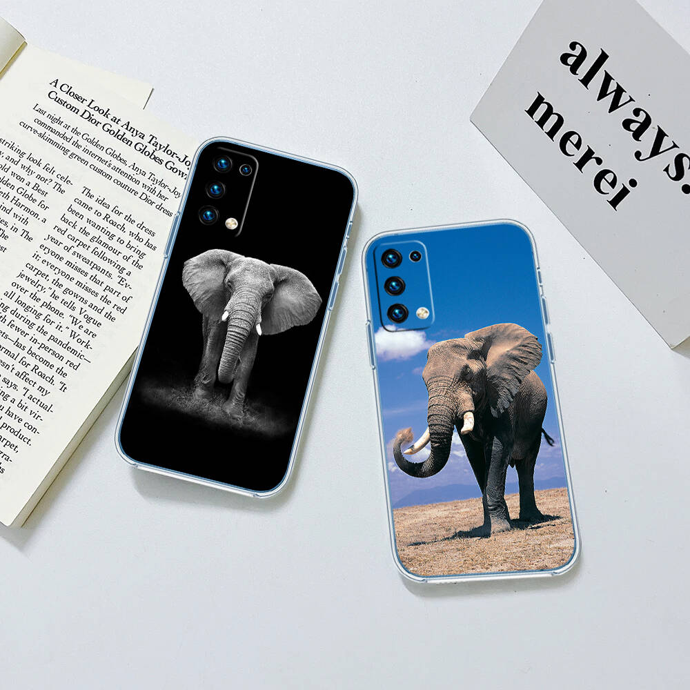 Animal Elephant Case for Motorola G10 G20 G04 E30 E40 E22 E20 E13 E15 G22 G23 G05 G75 G35 G55 E22S E7 G6 G7 G8 G9 Plus Power Play