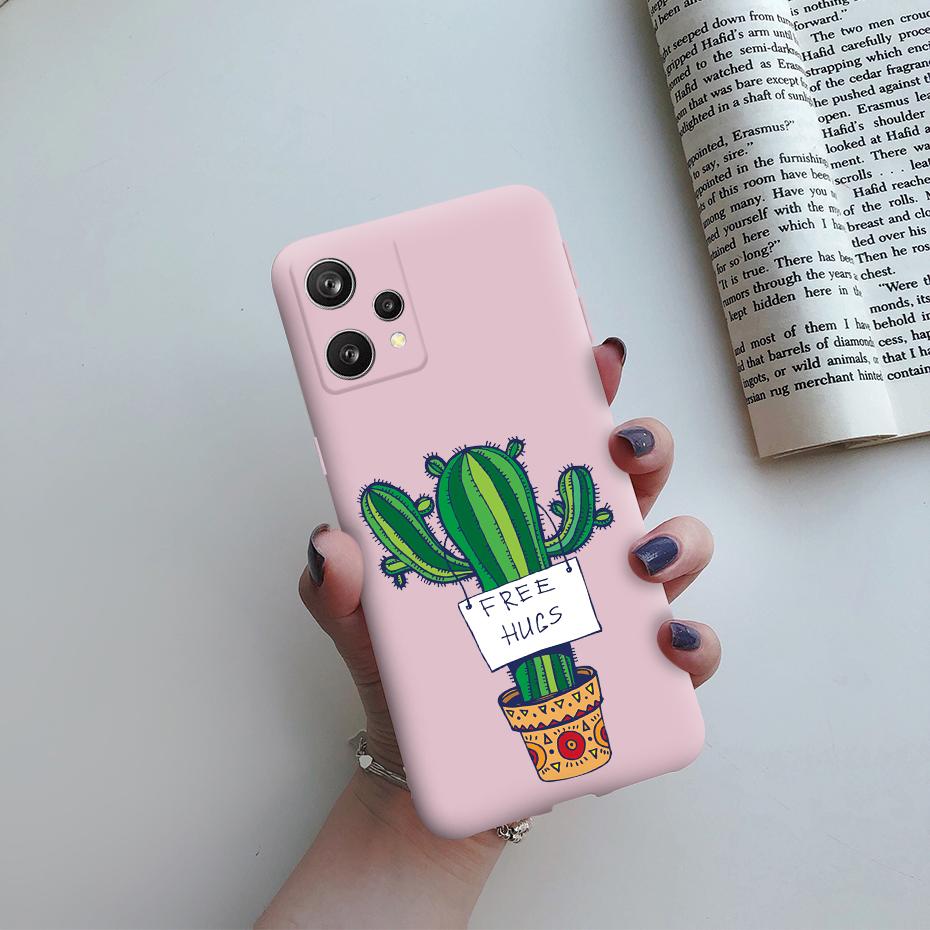 Чехол для Realme 9 2022 Милый Кот Мультяшный Расписной Мягкий Силиконовый Задняя Крышка Телефона Для Realme 9 4G Чехлы Fundas RMX3521 Realme9 Coque