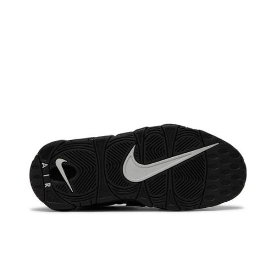 Nike Air More Uptempo 'Black Metallic Silver' DQ0839-001 Women's Shoes