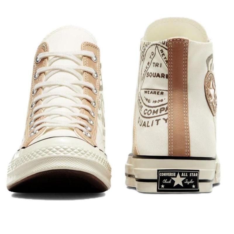 Converse Chuck Taylor All Star CX Удобные и универсальные высокие парусиновые кеды Унисекс Светло-коричневый