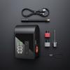 Portable Electric Air Pump Mini Smart Inflator for Mountain Road Bikes with AI Pressure Control ABS Material