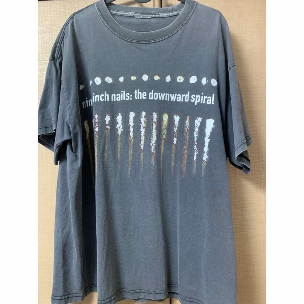 Nine Inch Nails Downward Spiral Chacoal COlor Reprint Shirt AN49637