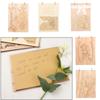Rustic Sign-in Memorial Wooden Guest Book Wedding Planners