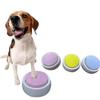Pet Communication Button Sound Box Dog Talking Toy Recording Sounder (3pcs) WG