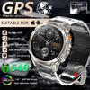 Новые смарт-часы T-Rex 3 для мужчин со встроенным GPS, батарея 540 мАч, водонепроницаемость 3 АТМ, компас, барометр, альтиметр, спортивные смарт-часы для мужчин