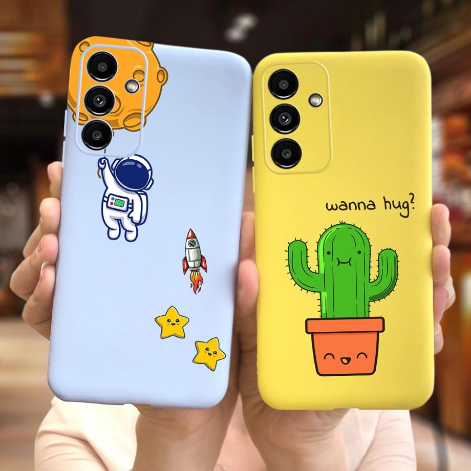 For Samsung M14 SM-M146B Case Dragon Animals Cute Cases For Child Samsung Galaxy A14 A 14 4G A145 SamsungM14 Silicone Back Cover